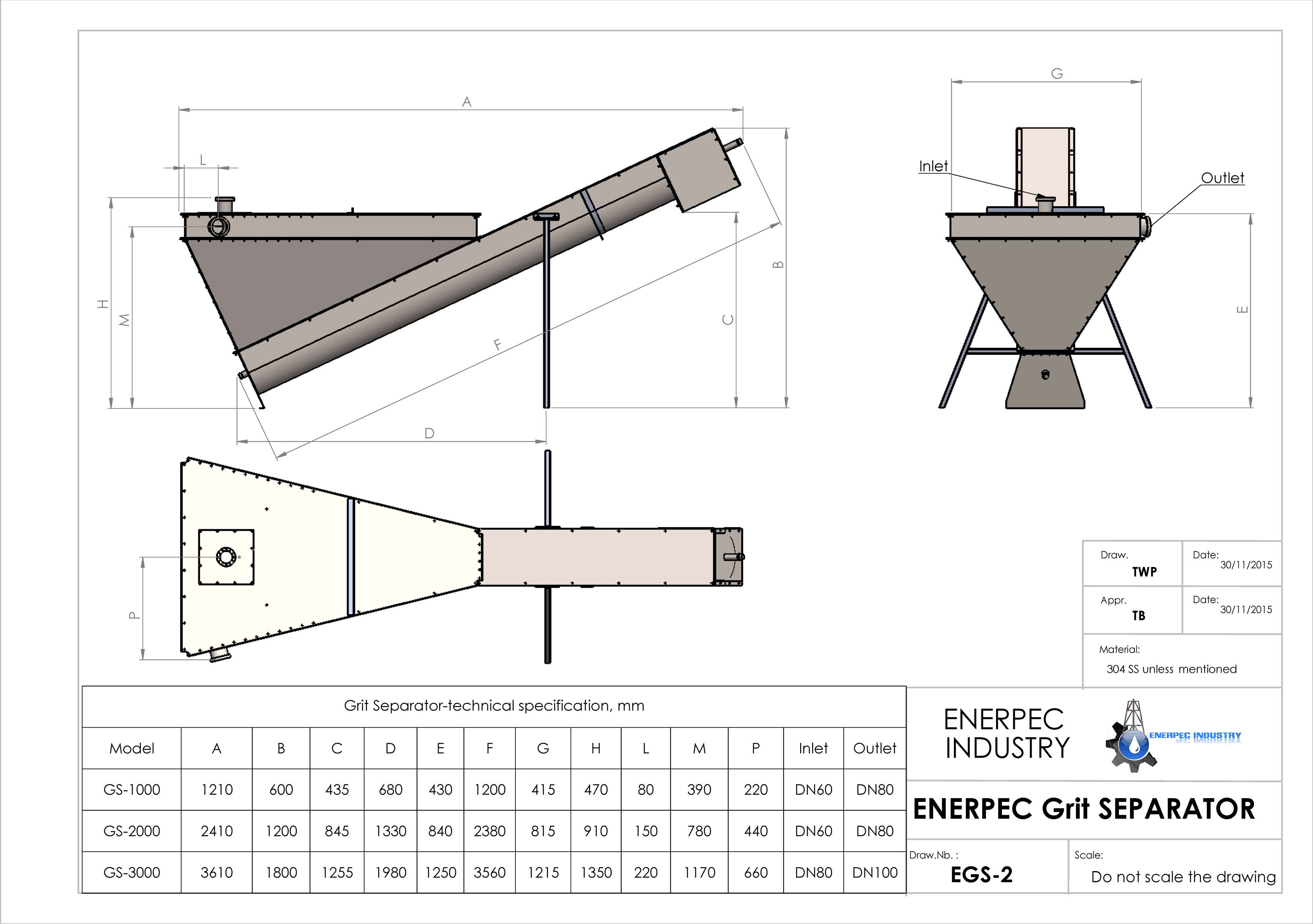 Grit separator Grit separator