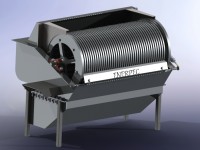 Drum rotating filter